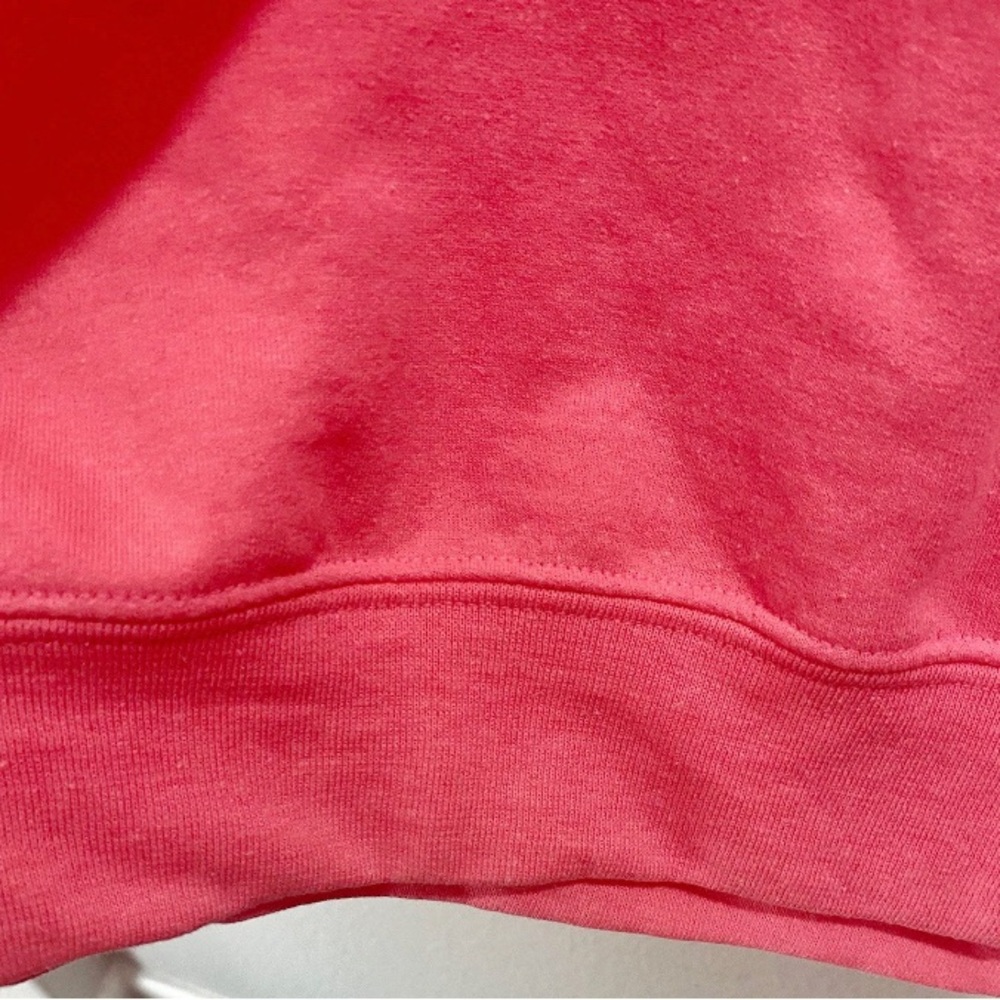Women’s Valentine’s Hot Pink Gildan All You Need Is Love Plus Sweatshirt 2X - Picture 4 of 8